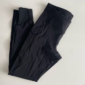 Lululemon leggings, size 8, black